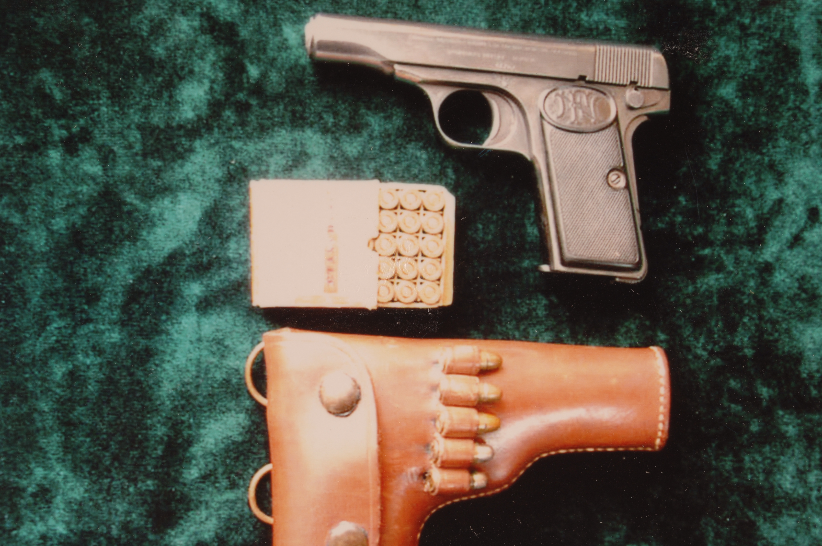 杨得志使用过的“勃朗宁”牌手枪